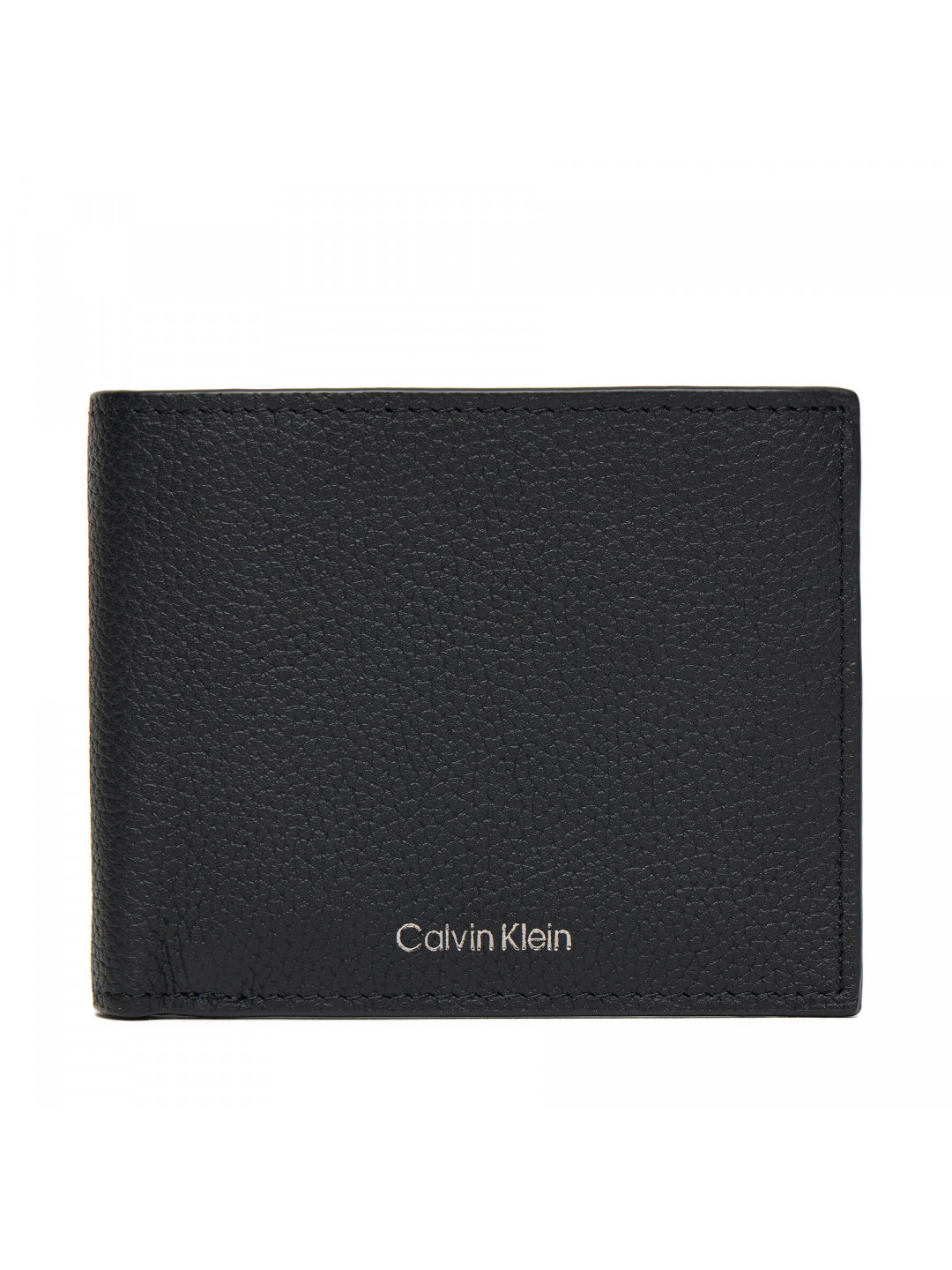 Velká pánská peněženka Calvin Klein Foil Emboss Ew Bill Fold LV04D1062G Černá